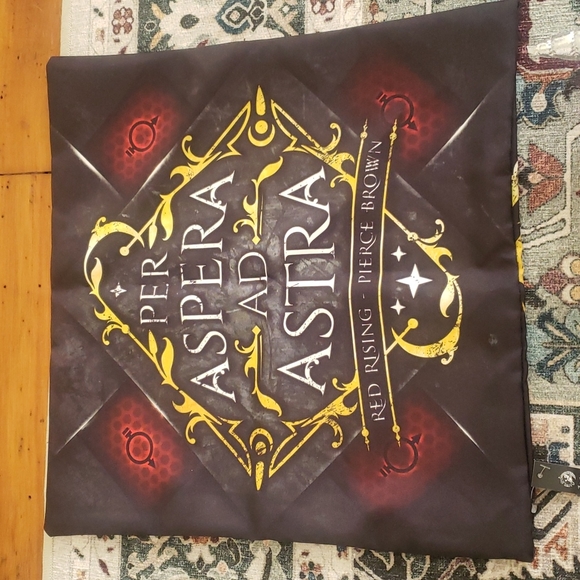 3/$35 Red Rising Throw Pillow Cover - Picture 1 of 2